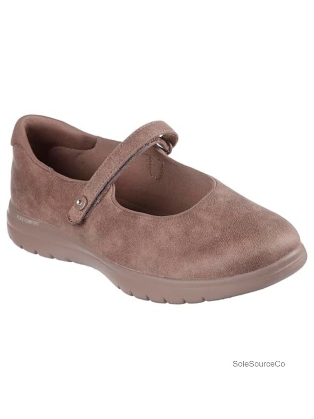 Women's Slip-On Mary Jane Flats Vegan Leather Comfort Casual